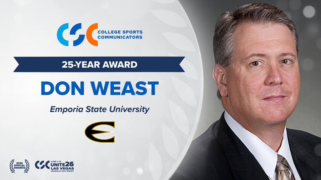 2026 Special Awards Salute: Don Weast - 25-Year Award